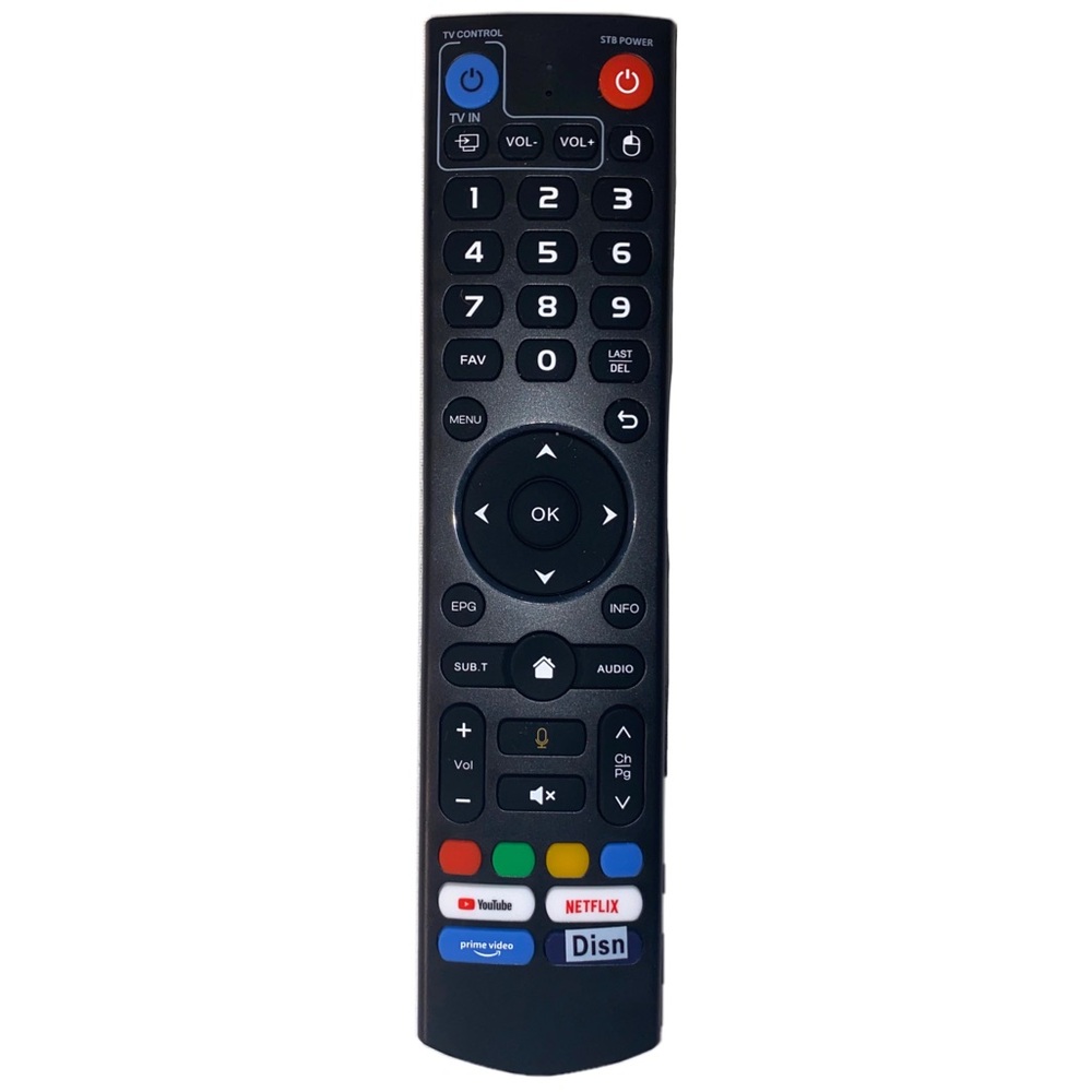 Vseebox Backlit Bluetooth Voice Remote Control for VS/V3/V5 Pro, Plus, Elite etc